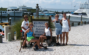 Tilghman Island Marina's entry at Mariners Court